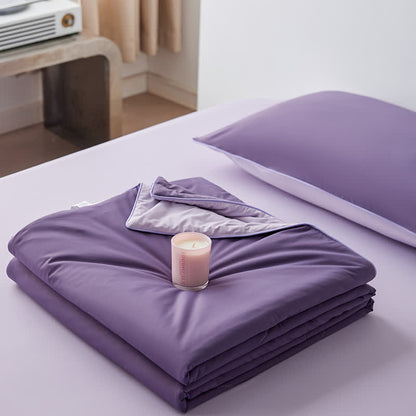 Nordic Cooling Lightweight Summer Blanketer - Tiefviolett - 79" × 91" - image 48