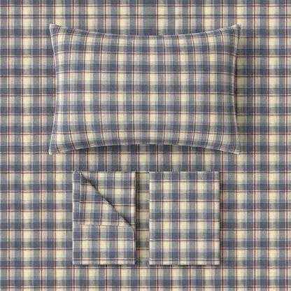 Pastellkariertes Bettwäscheset für Einzelbett XL - image 14