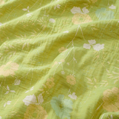 Loungewear mit Spaghettiträgern und kleinem Blumenmuster - image 3