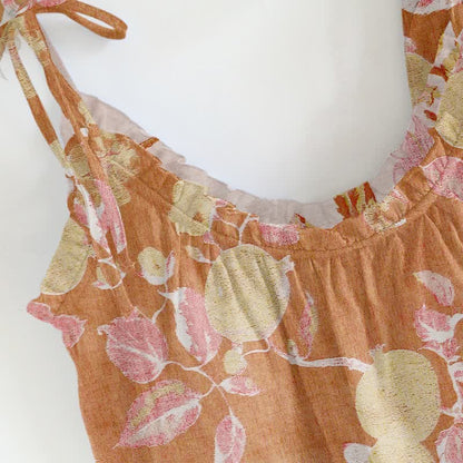 Loungewear mit rosafarbenem Blumenmuster und Spaghettiträgern - image 5