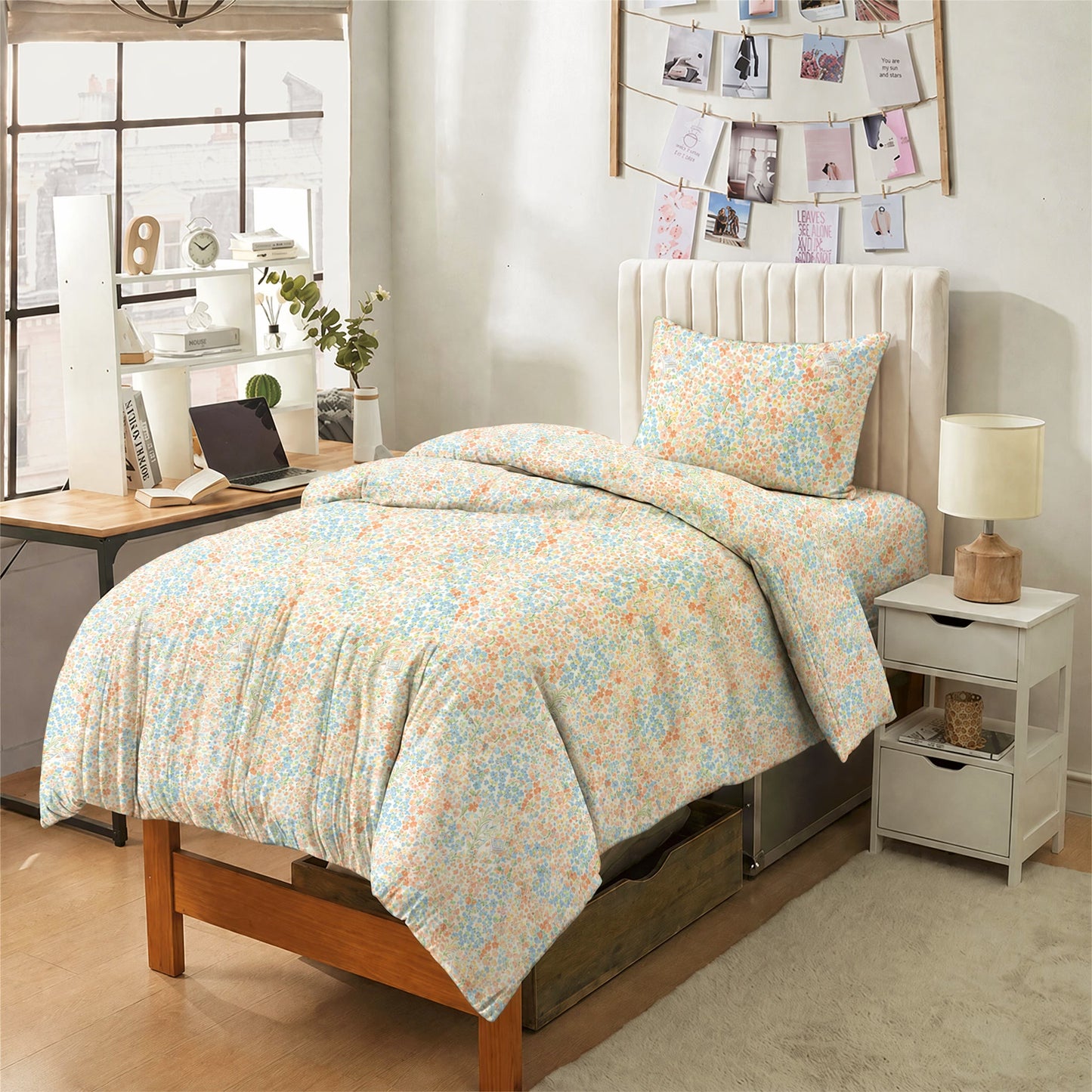 Bettwäsche-Set „Ditsy Floral“ für Twin XL -Schlafsaal - image 1