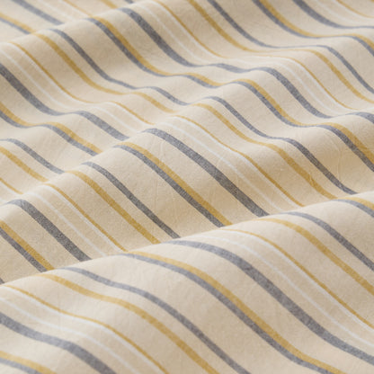 Neutral gestreiftes Twin XL Schlafsaal-Bettwäscheset - image 6