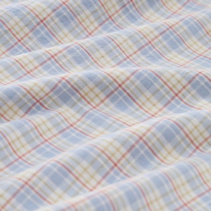 Pastellfarbenes Vichy-Karo-Bettwäscheset (Einzelbett XL) - image 18