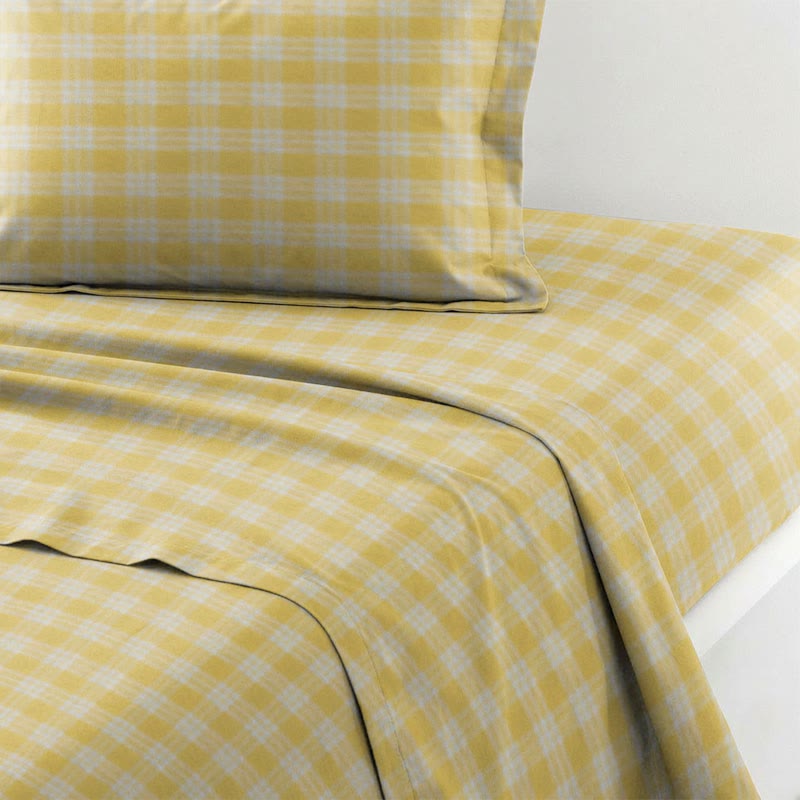 Sunny Gingham Twin XL Schlafsaal-Bettwäsche-Set - image 3