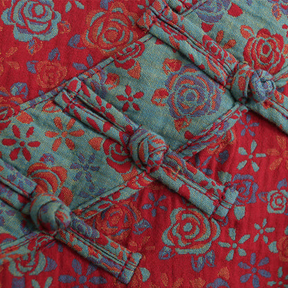Plus Size Blumenmuster Caprihosen Loungewear - image 7