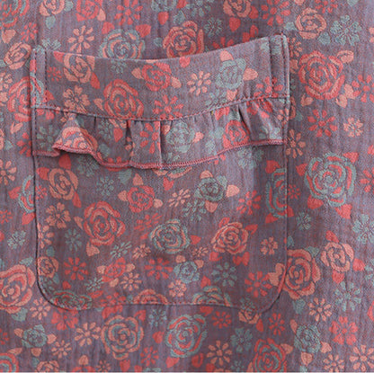 Loungewear-Set in Übergröße mit Rüschenbesatz, kurze Caprihose - image 11