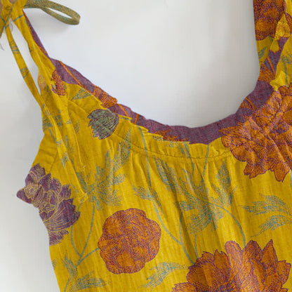 Retro-Pfingstrosen-Baumwoll-Cami-Loungewear-Set - image 18