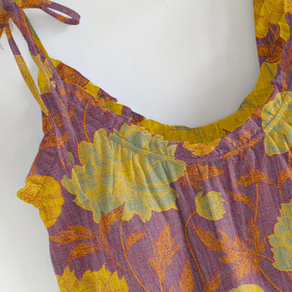 Retro-Pfingstrosen-Baumwoll-Cami-Loungewear-Set - image 22
