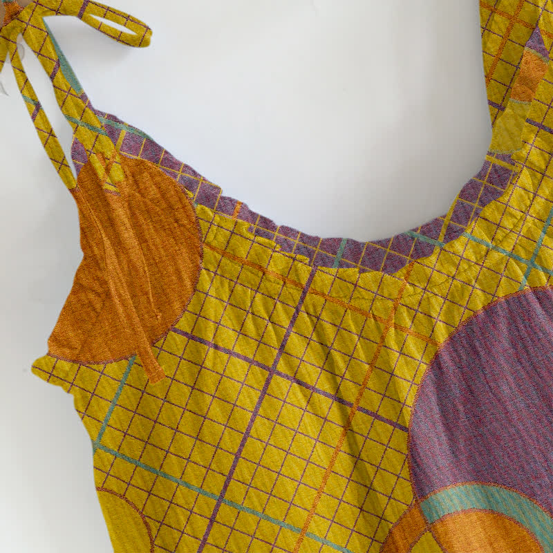 Pyjama-Set mit abstraktem Kreis-Camisole - image 6
