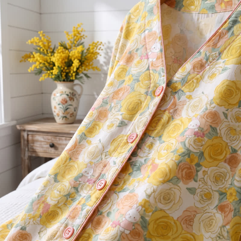 3-teiliges Loungewear-Set aus Baumwolle von Yellow Rose - image 4