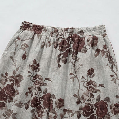 Vintage hellgraue, lockere Loungehose - image 2
