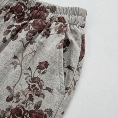Vintage hellgraue, lockere Loungehose - image 3