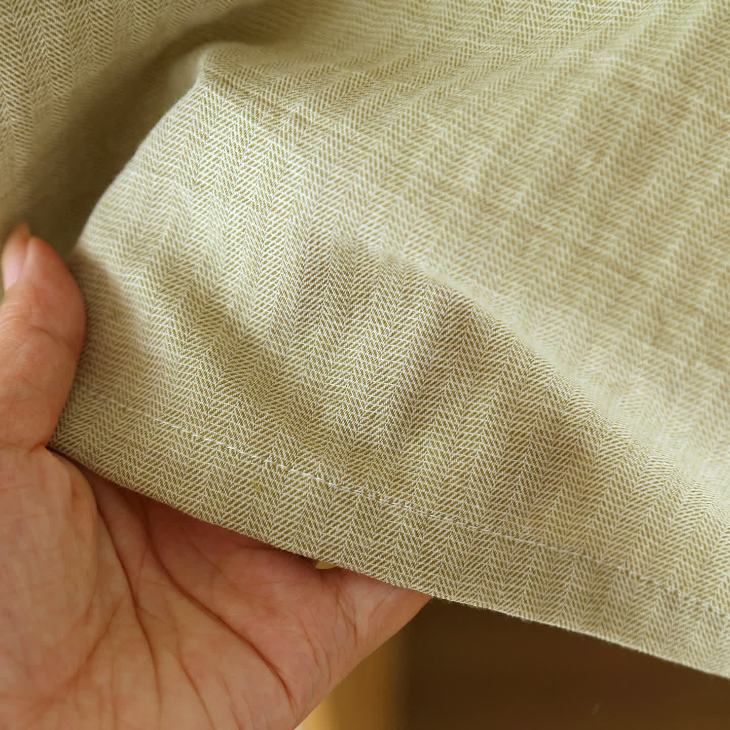 Baumwoll-Loungekleid mit eckigem Ausschnitt und Rüschen - image 7