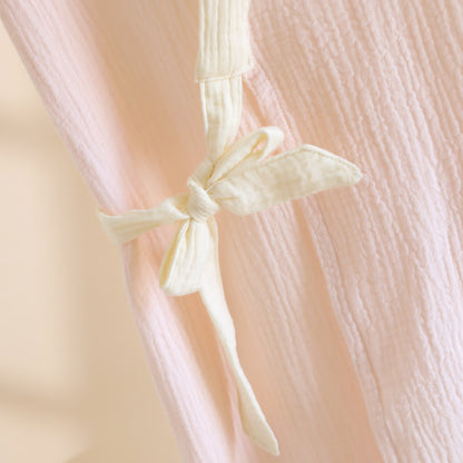 Minimalistischer Kimono-Wickelmantel aus Baumwolle - image 8