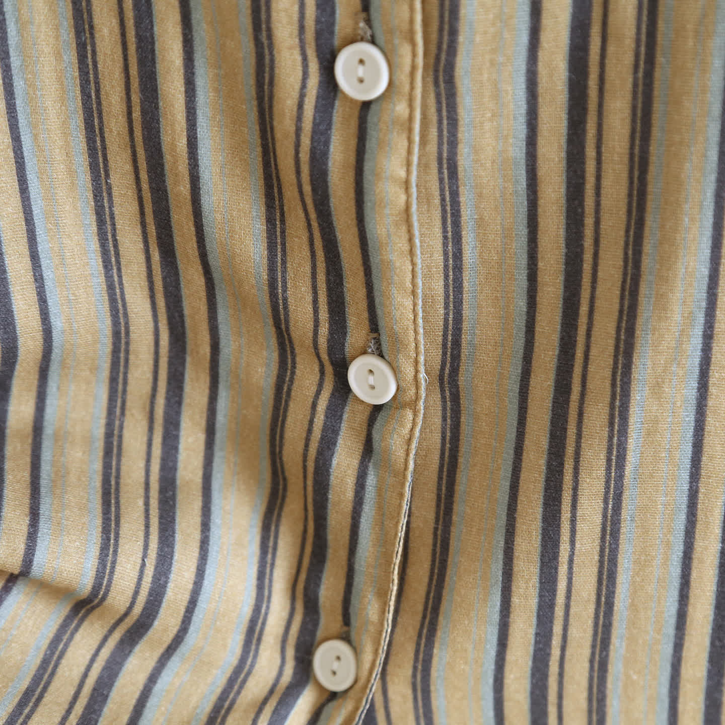 Vintage-Straped Cotton Loungewear Set - image 6