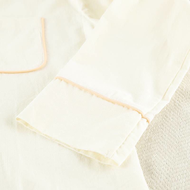 Schickes Loungewear-Set aus Baumwolle mit Rüschensaum - image 7