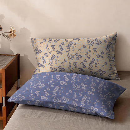 Wendbare Tagesdecke aus Baumwolle mit kleinem Blumenmuster - image 7