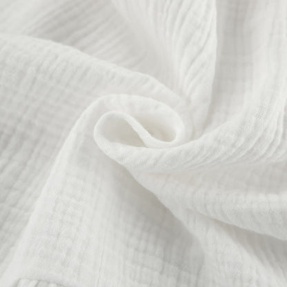 Loungewear-Set aus weißem Baumwollgaze - image 6
