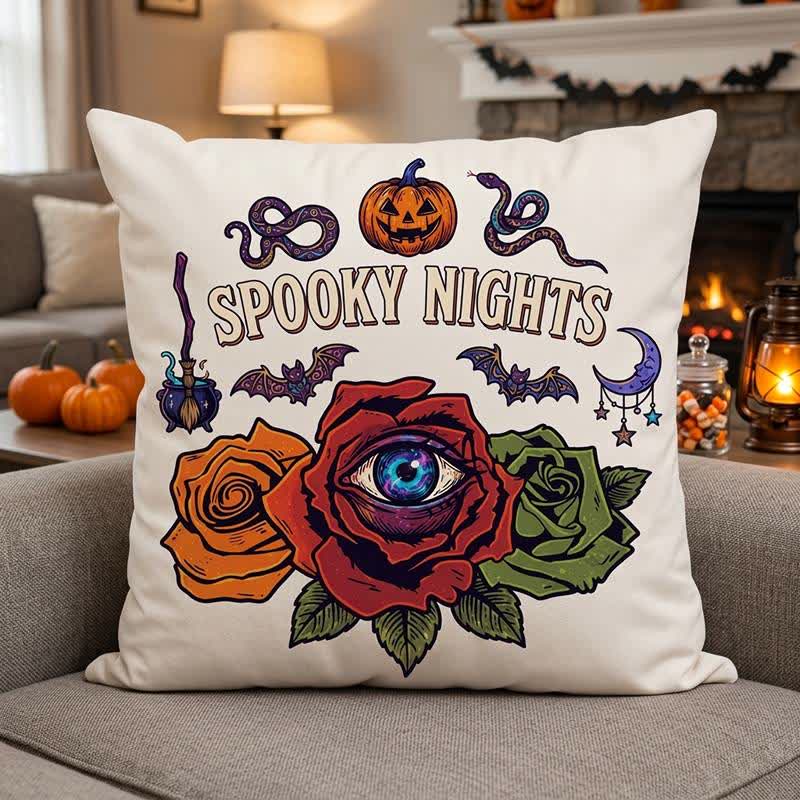 Halloween-Augapfel-Rose-Gothic-Zierkissen - image 5