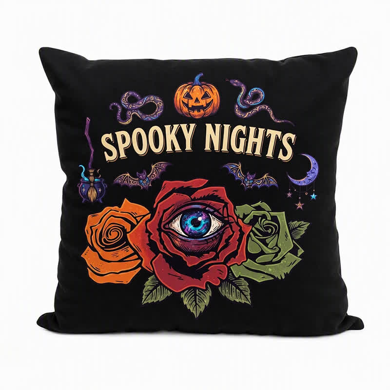 Halloween-Augapfel-Rose-Gothic-Zierkissen - image 3