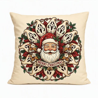 Gruseliges Weihnachtsmann-Plüschkissen - image 2