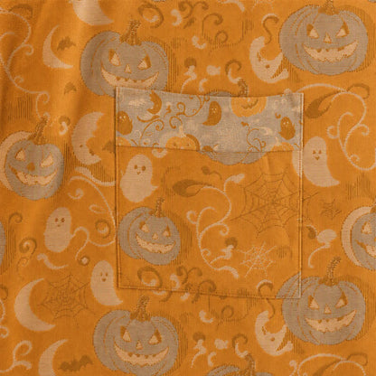 Halloween-Kimono-Bademantel mit Kürbissen und Geistern - image 4