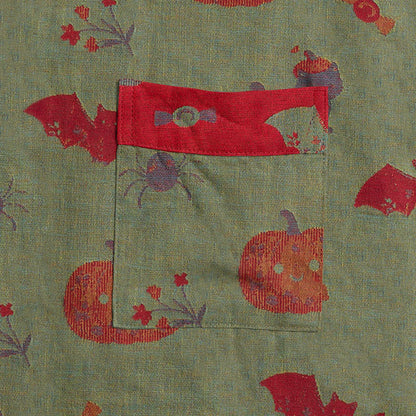 Halloween Kürbis Katze Baumwollkimono-Bademantel - image 11