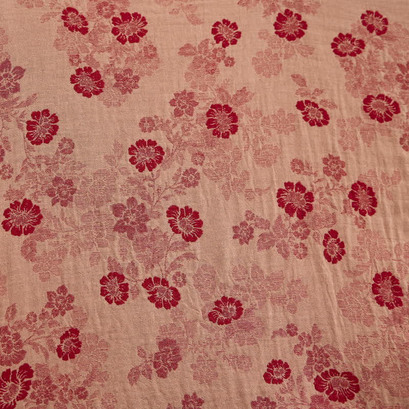 Retro-Kimono aus Baumwollgaze mit Blumenmuster - image 15