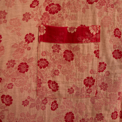 Retro-Kimono aus Baumwollgaze mit Blumenmuster - image 14