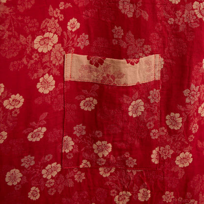 Retro-Kimono aus Baumwollgaze mit Blumenmuster - image 6