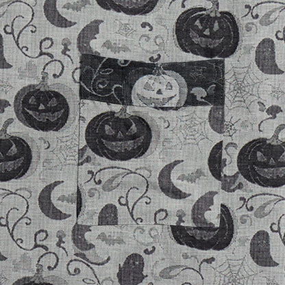 Halloween Kürbis Mond Baumwollkimono-Bademantel - image 9
