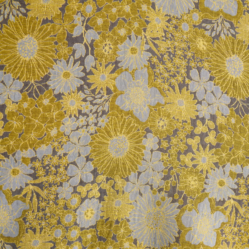 Retro-Bademantel aus Baumwolle mit dezentem Blumenmuster - image 6