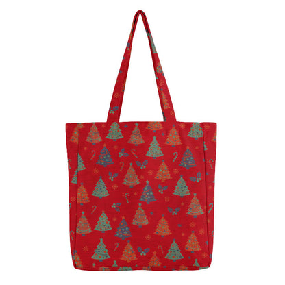 Weihnachtsbaum-Baumwolltasche Schultertasche - image 2