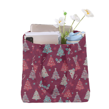 Weihnachtsbaum-Baumwolltasche Schultertasche - image 9