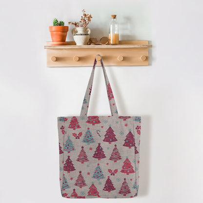 Weihnachtsbaum-Baumwolltasche Schultertasche - image 16