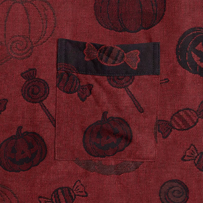 Gruseliger Kürbis-Bonbon-Baumwollkimono - image 4