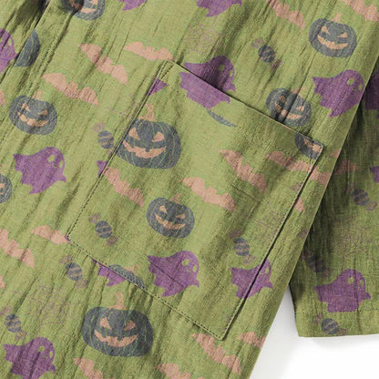 Halloween-Geister-Kürbis-Baumwollkimono-Pyjama-Set - image 62