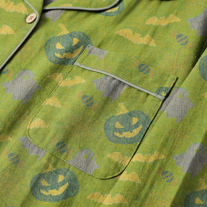 Niedliches Loungewear-Set aus Baumwolle mit Geister- und Kürbismotiven - image 28