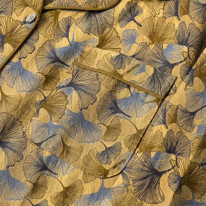 Pyjama-Set mit Ginkgoblatt-Kragen - image 3