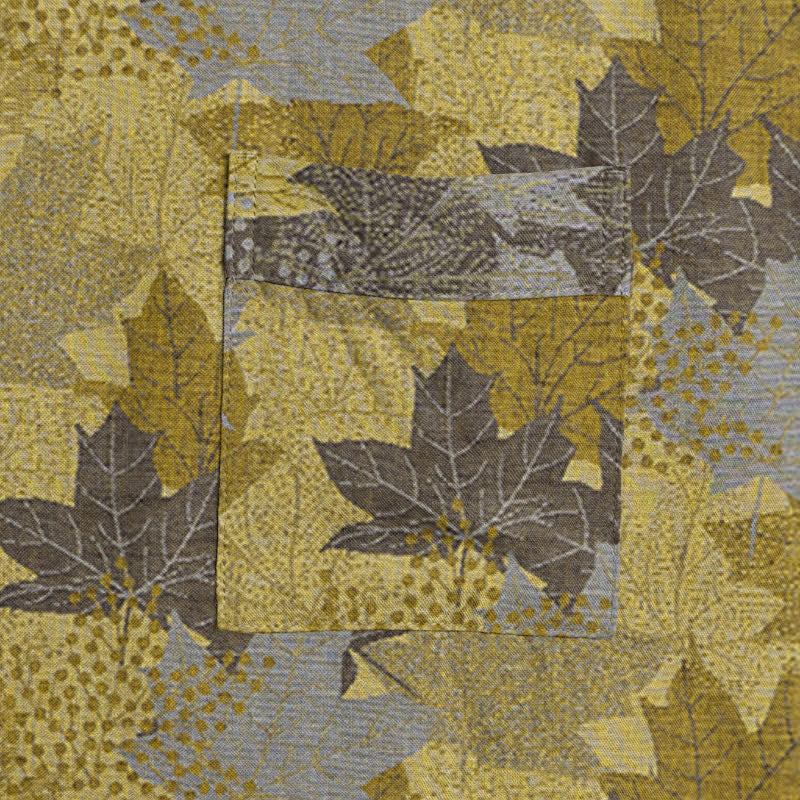 Kimono-Bademantel aus Baumwolle mit Ahornblattmuster für den Herbst - image 16
