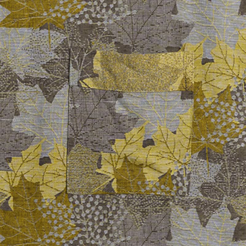 Kimono-Bademantel aus Baumwolle mit Ahornblattmuster für den Herbst - image 22