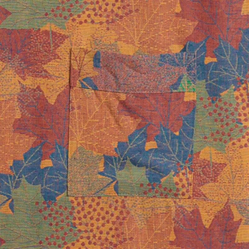 Kimono-Bademantel aus Baumwolle mit Ahornblattmuster für den Herbst - image 28
