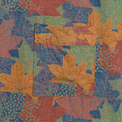 Kimono-Bademantel aus Baumwolle mit Ahornblattmuster für den Herbst - image 34