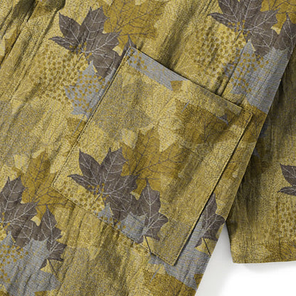 Kimono-Pyjama-Set aus Baumwolle mit Ahornblattmuster - image 20