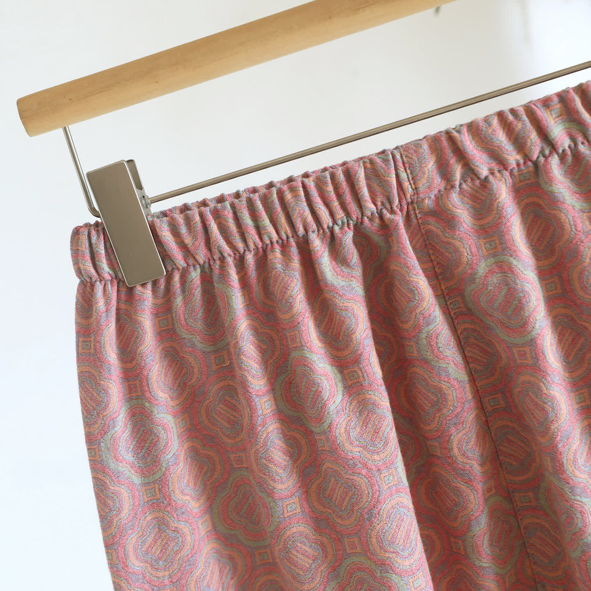 Minimalistisches Schlafanzug-Set aus bedruckter Baumwollgaze - image 8