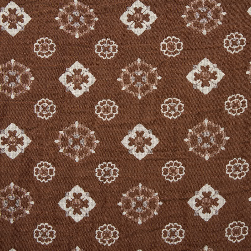 Retro-Pyjama-Set mit langen Ärmeln und geometrischem Muster - image 8