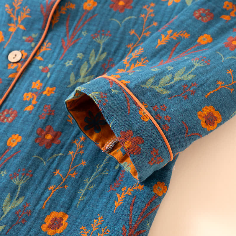 Gartenblüte Baumwoll-Loungewear-Set - image 6
