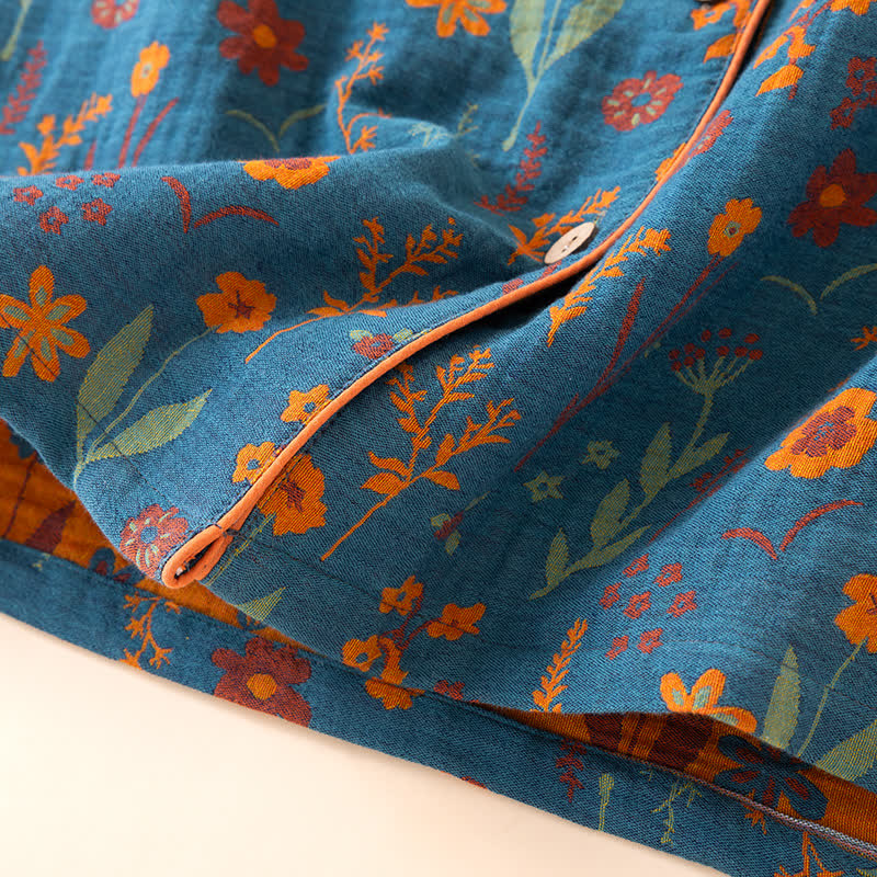 Gartenblüte Baumwoll-Loungewear-Set - image 7
