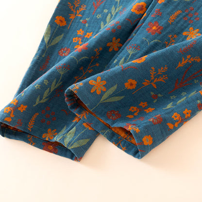 Gartenblüte Baumwoll-Loungewear-Set - image 13