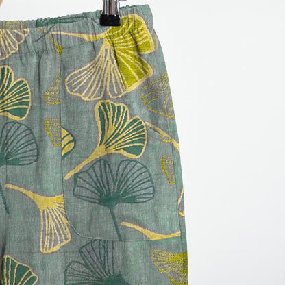 Orientalischer Ginkgoblatt-Baumwollpyjama-Set - image 10
